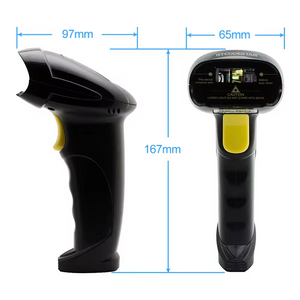 Laser CCD CMO Scan Wired Bar Code Scanners Leitor Corded Handheld 1D 2D QR Barcode Scanner Fornecedores X-9100